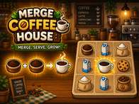 Coffe Merge House — 카페 합성 플레이 안내