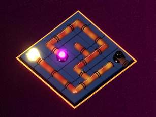 Nexus 3D — 네온 회로 퍼즐 플레이 안내